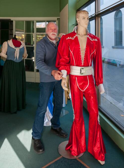 Acclaimed costume maker Anthony Phillips is also joining the Australian Musical Theatre Festival with his previous costume designs for theatre shows. Picture: Phillip Biggs