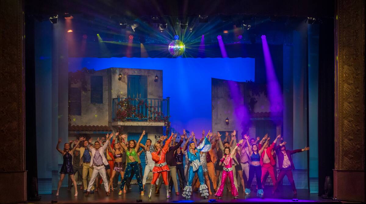 CURTAINS CLOSED AGAIN: Mamma Mia has been postponed for a second time. Pictures: Phillip Biggs