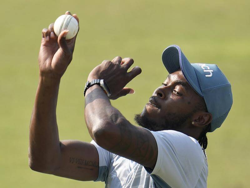 Jofra Archer has not played professionally since May, but turned out for his old school team. (AP PHOTO)