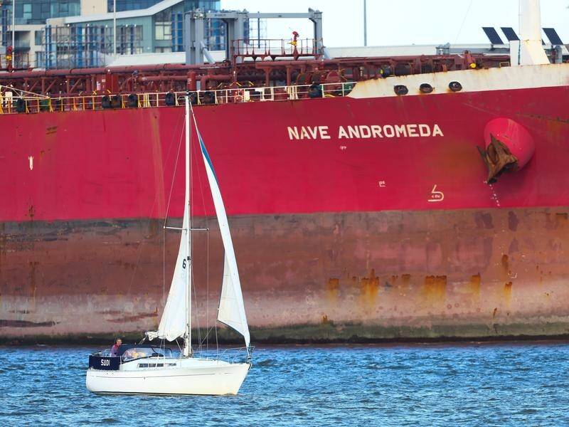 Seven stowaways have been arrested after special forces stormed oil tanker Nave Andromeda.