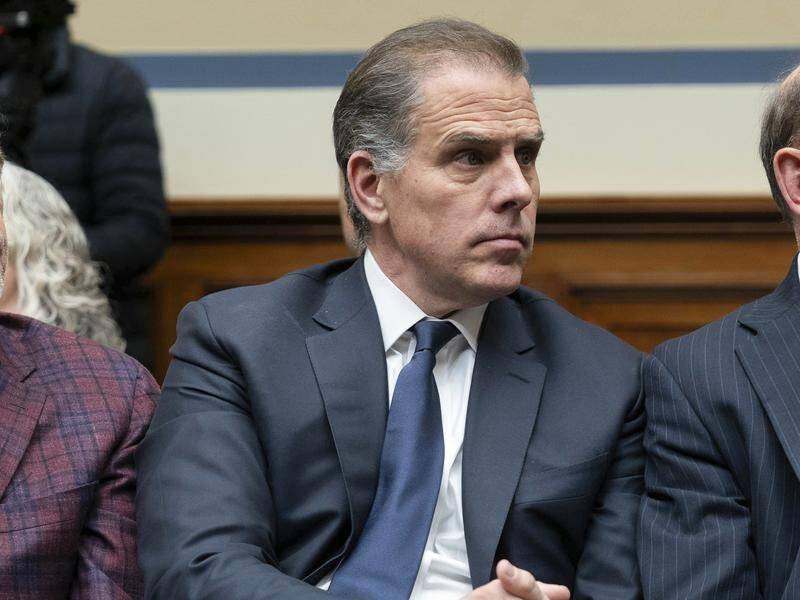 Republicans have moved toward holding Hunter Biden in contempt of Congress for not testifying. (AP PHOTO)