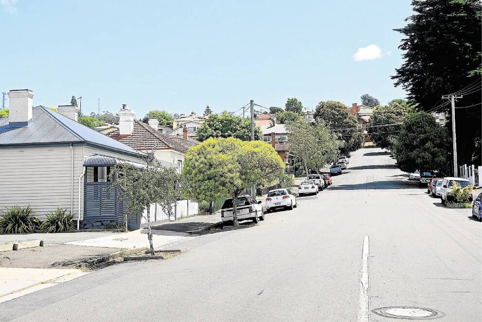 Balfour Street, Launceston, where 44 properties have been earmarked for Tasmanian Heritage Register de-listing. Picture: PHILLIP BIGGS