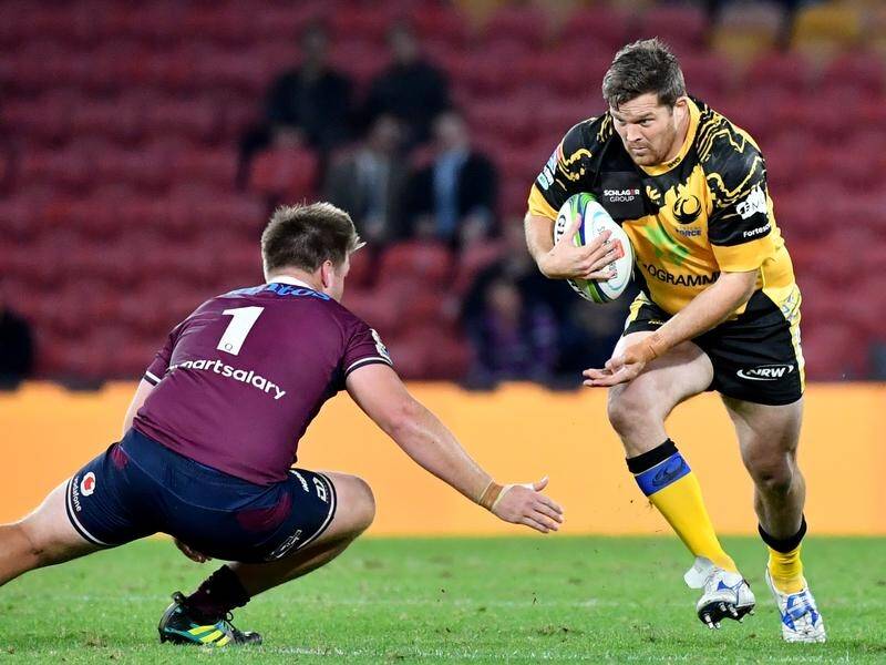 Force forward Greg Holmes (r) will play Super Rugby game 150 against the Reds in Queensland.