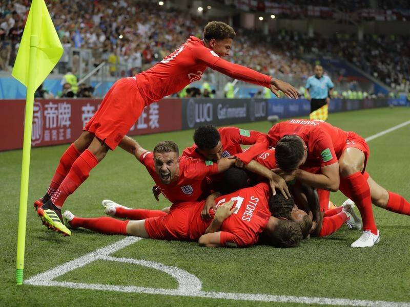 England left it late but they had plenty to celebrate at the final whistle against Tunisia.