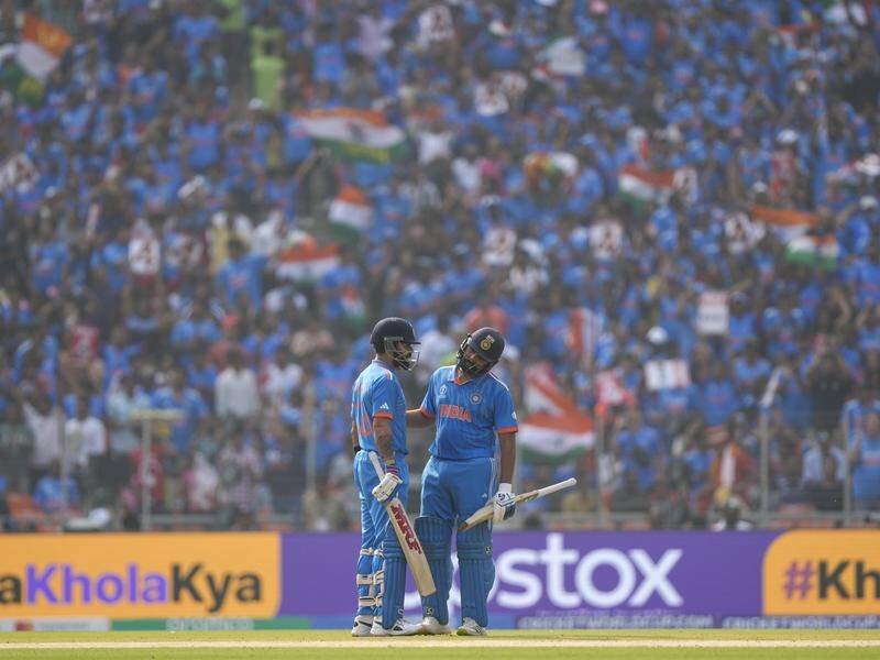 India's Virat Kohli and Rohit Sharma are to bypass the ODIs and T20s in South Africa. (AP PHOTO)