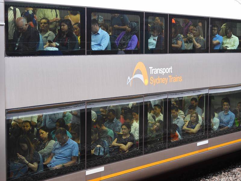 Just 14 per cent of Australians rely on public transport to get to work.