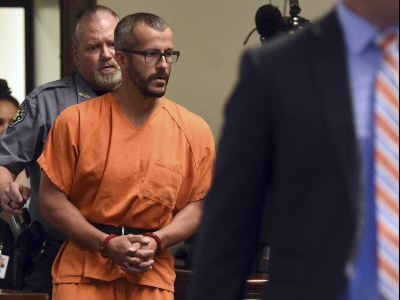 Christopher Watts, who is accused of killing his wife and two children.