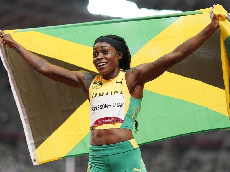 Tokyo athletics star Elaine Thompson-Herah has run into trouble over Olympic broadcast rights.