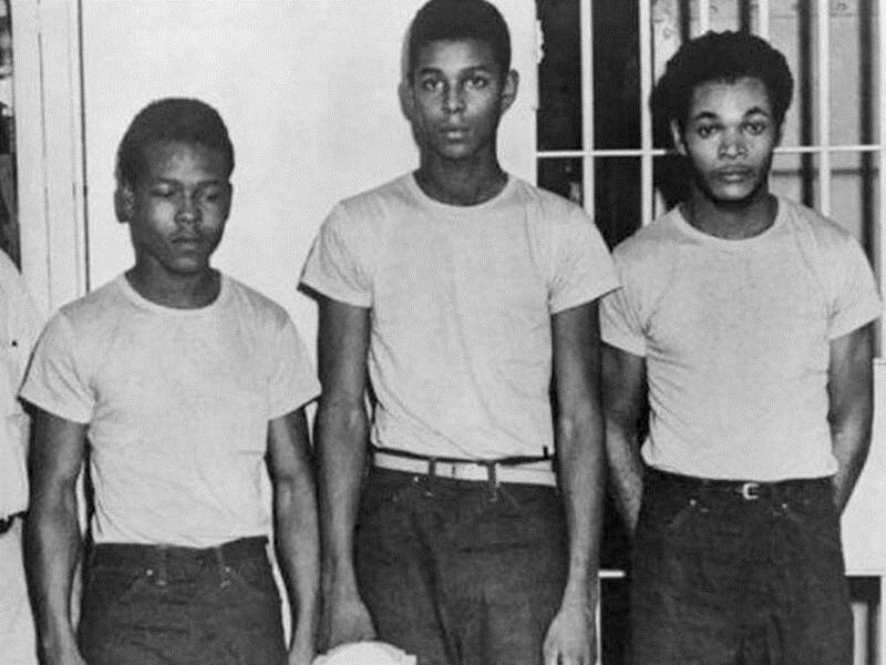 Three members of the Groveland Four were charged with rape in 1949 while the fourth was shot dead.