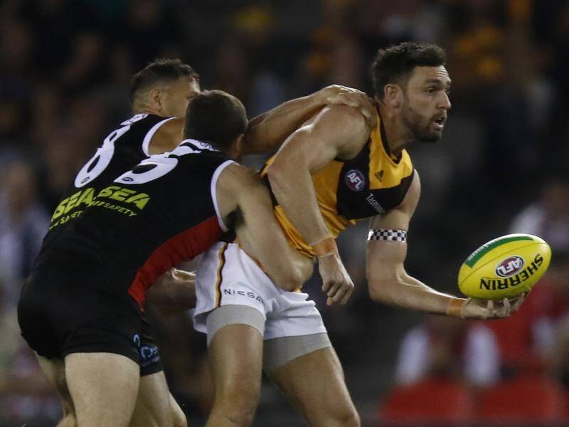 Hawthorn's Jack Gunston has suffered an injury setback and will miss a few AFL matches.