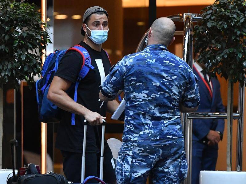 Marcus Stoinis is one Australian cricketer entering hotel quarantine upon returning from the IPL.