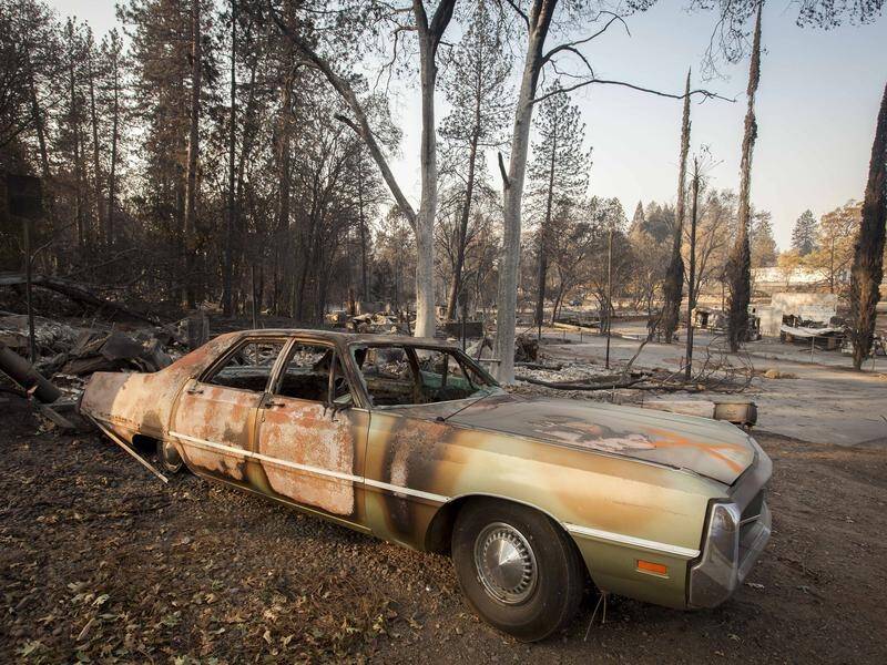 The death toll from devastating Californian wildfires has risen to 77.