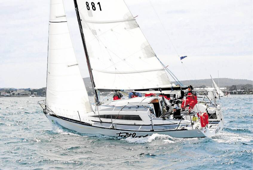 The skipper of Footloose has been careful to check his yacht's depth sounder ahead of this week's Launceston to Hobart Yacht Race.