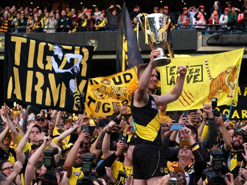 Jack Riewoldt says he'd never doubted his ability to perform ahead of Richmond's AFL flag triumph.