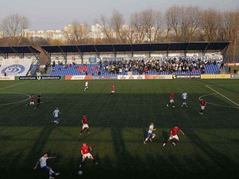 Belarusian Premier League matches such as FC Minsk v FC Dinamo-Minsk continue to be played.