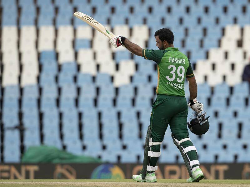 Pakistan's Fakhar Zaman has been devastating with the bat during the ODI series.
