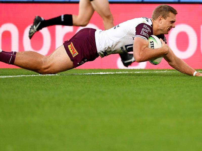 Tom Trbojevic put on yet another rugby league clinic to help Manly thrash Gold Coast in the NRL.