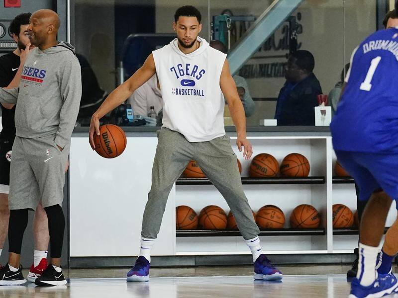 Ben Simmons has copped a one game NBA ban from Philadelphia after being thrown out of practice.