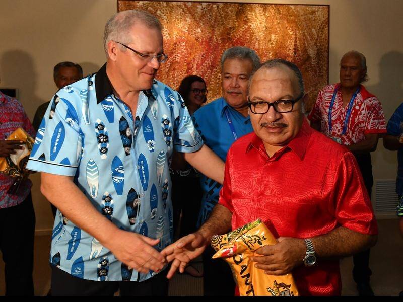 Australia is pushing back against China's attempts to win influence in Papua New Guinea.