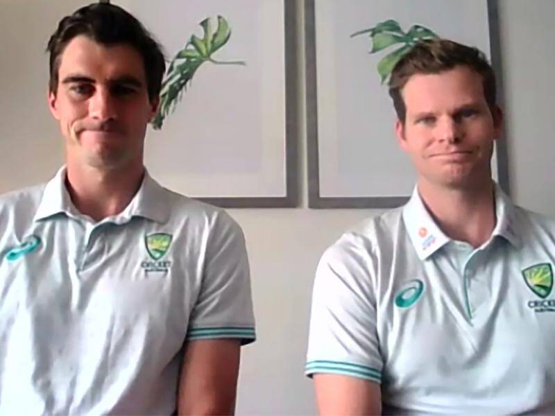 Steve Smith (r) will be a proud Test vice-captain to Pat Cummins (l) in the upcoming Ashes series.