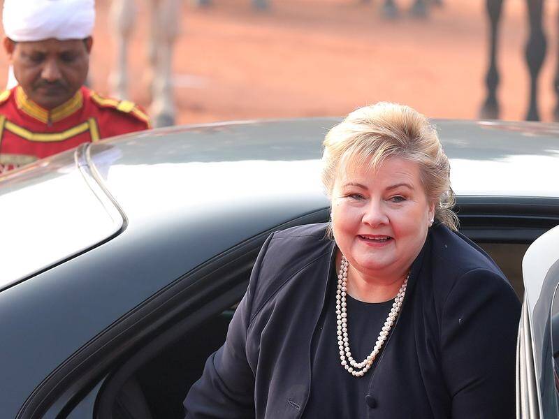 Norwegian Prime Minister Erna Solberg has added a minority party to her ruling coalition.
