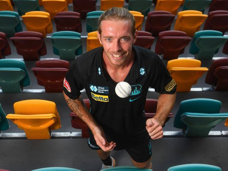 Musician Jack Wood is relishing another opportunity in the Big Bash League with the Brisbane Heat. (Jono Searle/AAP PHOTOS)