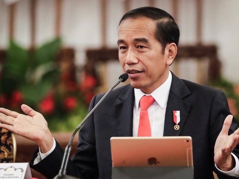 Indonesian President Joko Widodo announces the location of the country's new capital city.