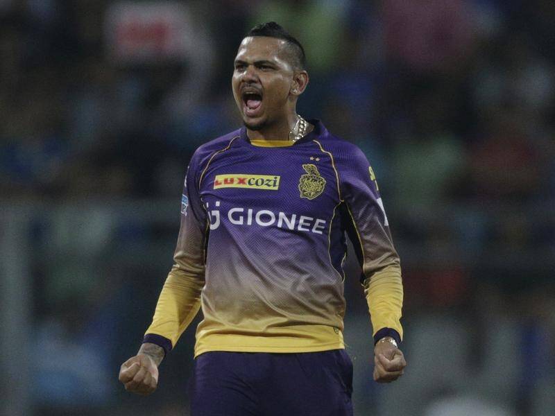 Kolkata spinner Sunil Narine has been placed on an IPL 'warning list' for a suspect bowling action.