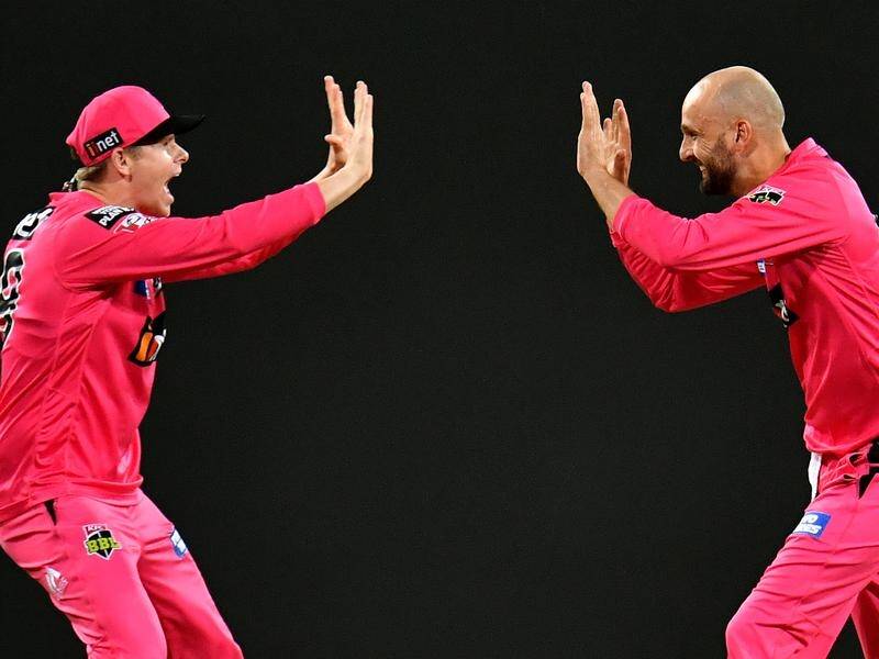 Test stars Steve Smith and Nathan Lyon were part of Sydney Sixers' victorious 2019-20 BBL campaign.