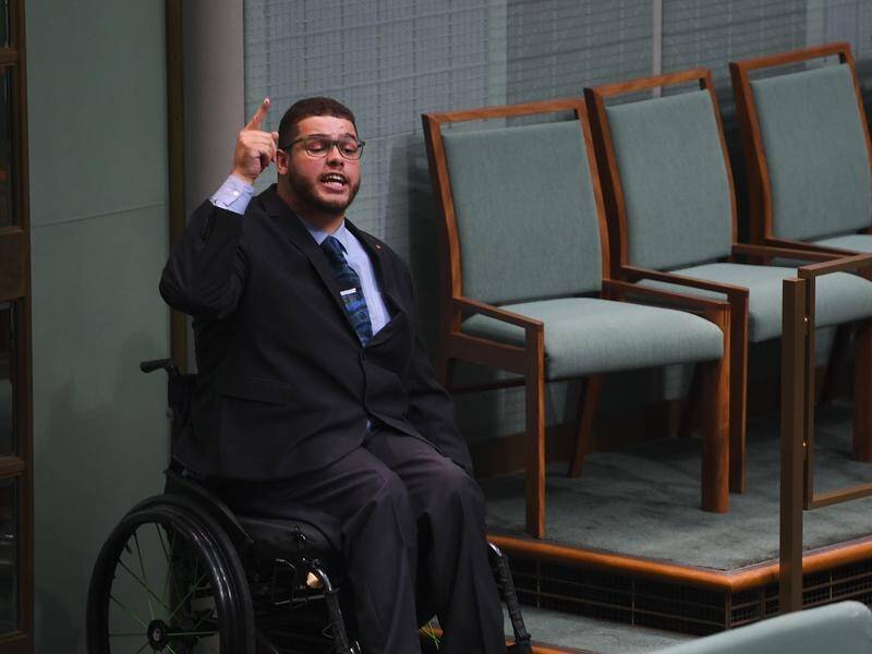 Senator Jordon Steele-John pushed for a royal commission into mistreatment in the disability sector.