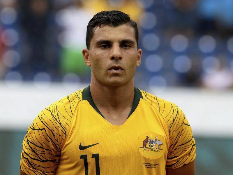 Andrew Nabbout is one of four Socceroos contenders to start up front on June 16.