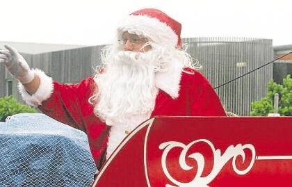 Santa Claus will be appearing at both the parade and the carols.