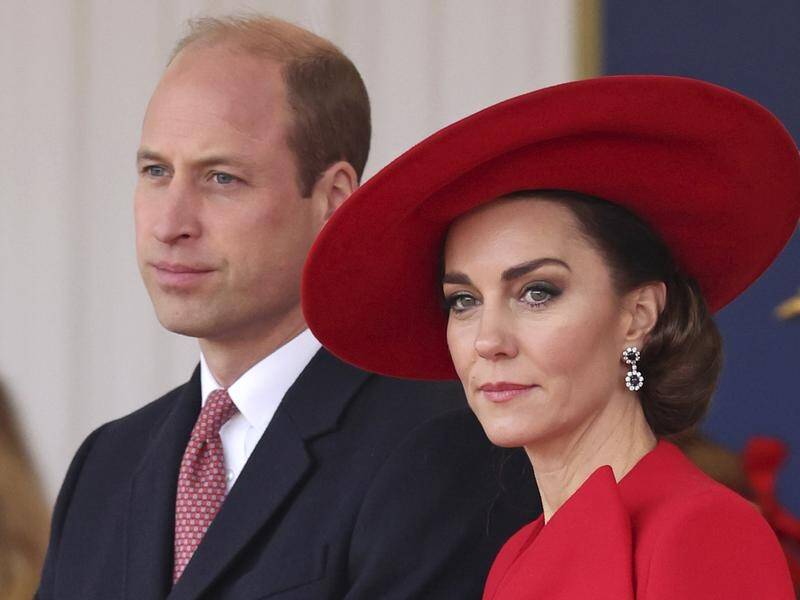 The Prince and Princess of Wales are said to have been "extremely moved" by her worldwide support. (AP PHOTO)