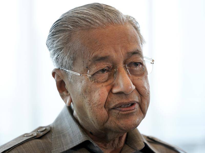 Former Malaysian Prime Minister Mahathir Mohamad has denied promoting violence.
