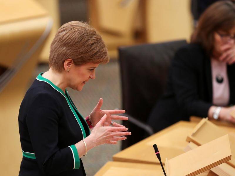 Nicola Sturgeon has promised a new Scotland independence vote if her party is re-elected.
