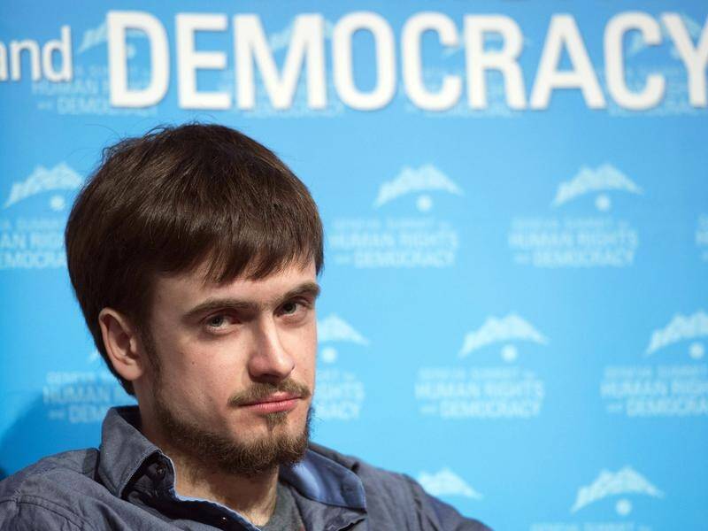 Pyotr Verzilov is improving while being treated in Germany, the, Russian activist's friends say.