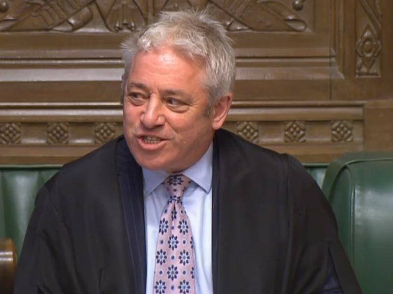 UK House of Commons speaker John Bercow plans to block any bypassing of parliament for Brexit.