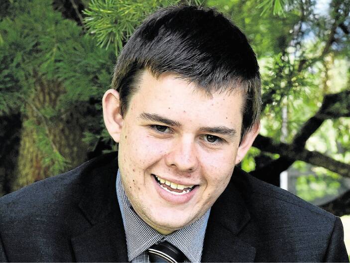Young Tasmanian of the Year Zac Lockhart, 20, of Launceston, wants to continue to be an advocate for homelessness and mental health issues. Picture: NEIL RICHARDSON