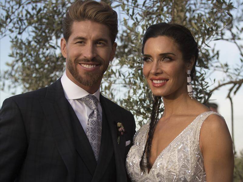 Real Madrid defender Sergio Ramos and Pilar Rubio have married in Seville.