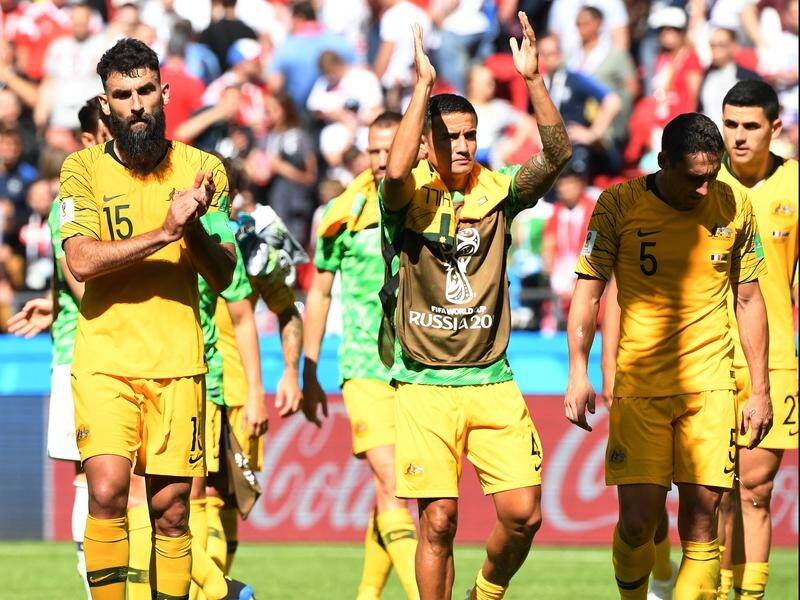 Mile Jedinak, Tim Cahill and Mak Milligan are the Socceroos' most experienced players.