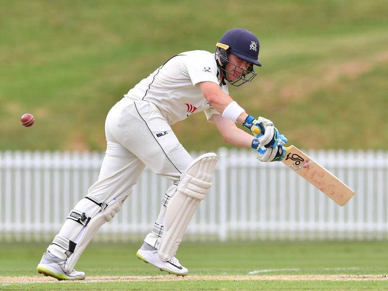 Test opener Marcus Harris went for 29 as Victoria looked to build a defendable total against NSW.