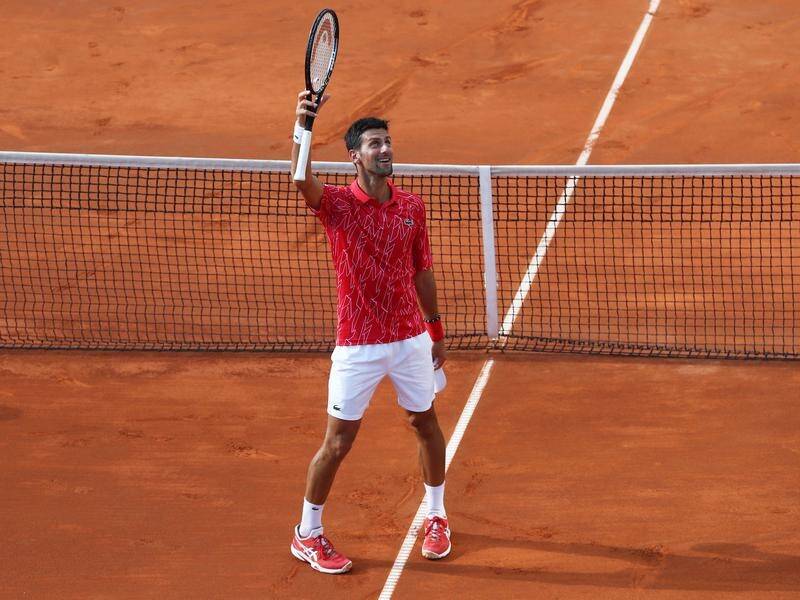 Novak Djokovic had a win and a loss at the Adria Tour charity event he organised.