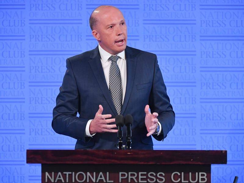 Peter Dutton would like to see Australian school children pledge loyalty to the nation.