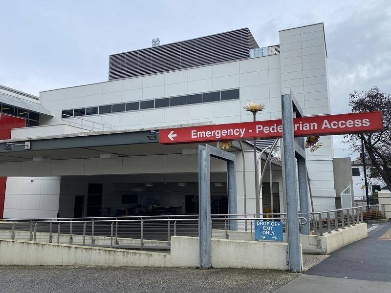 A 71-year-old had substandard treatment after arriving at the Launceston General Hospital in 2022. (Ethan James/AAP PHOTOS)