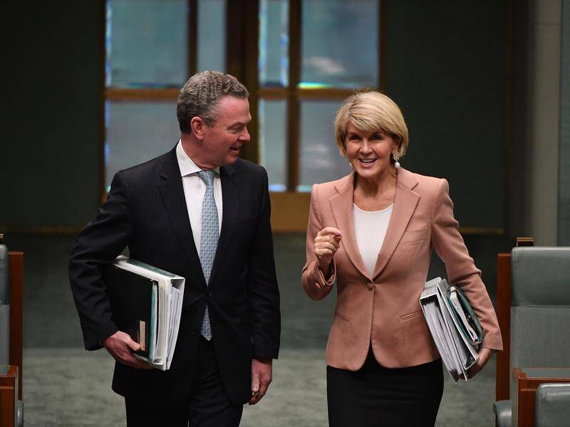 Former ministers Christopher Pyne and Julie Bishop face scrutiny over their post-political jobs.