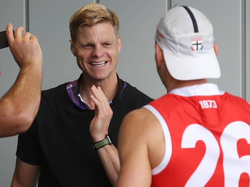 Nick Riewoldt hopes AFL fans in Tasmania will get to see their own team playing in the near future.