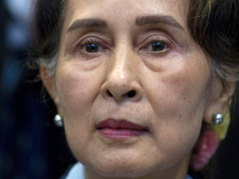 Deposed Myanmar leader Aung San Suu Kyi has been unable to appear at a court hearing.