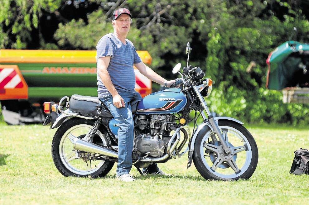 Bernard Holbein, of Derby loves the reliability of the Honda CB250 he has owned for 30 years.