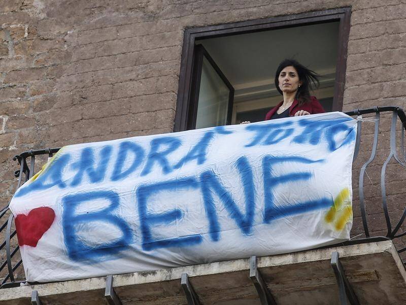 Rome Mayor Virginia Raggi says she is fighting powerful mob families in various quarters of Rome.