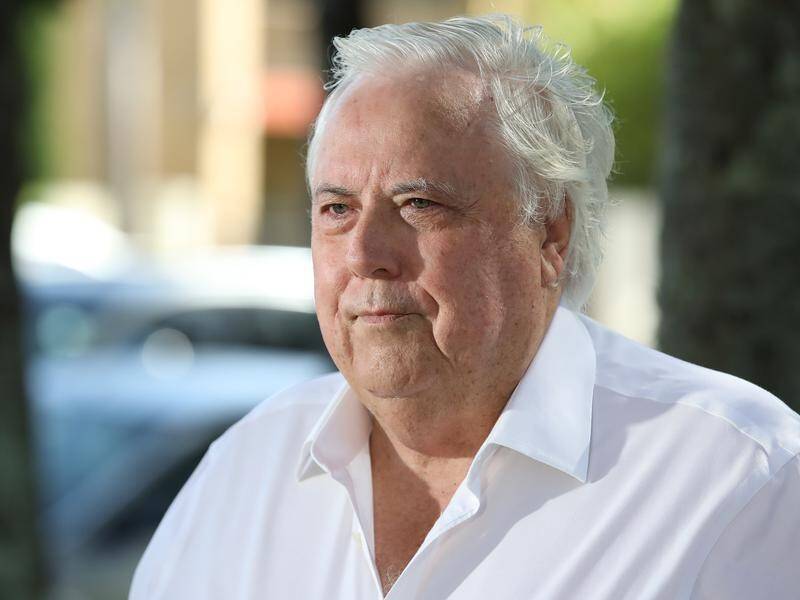 Clive Palmer's United Australia Party got back just a fraction of what it spent in the campaign. (Jono Searle/AAP PHOTOS)